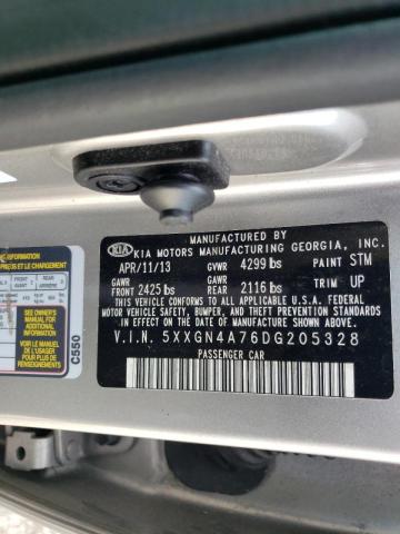 صورة رقم 10 من المزاد - 2013 KIA OPTIMA EX مع VIN 5XXGN4A76DG205328