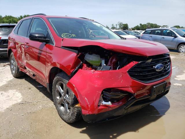 FORD EDGE SEL 2022 with VIN 2FMPK4J92NBA36402 - Photo from auction