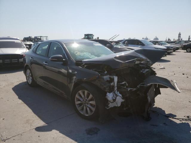 KIA OPTIMA LX 2018 with VIN 5XXGT4L32JG215897 - Photo from auction
