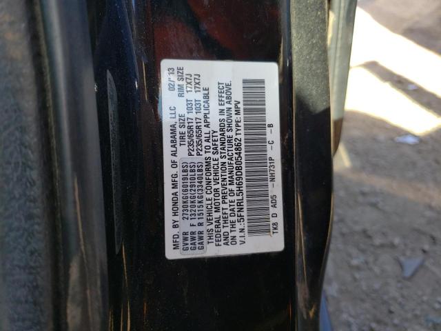 Photo 10 from auction – 2013 HONDA ODYSSEY EX with VIN 5FNRL5H69DB054862
