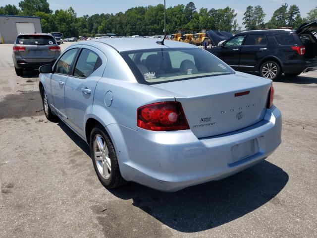 Photo 3 from auction – 2013 DODGE AVENGER SX with VIN 1C3CDZCB9DN626758