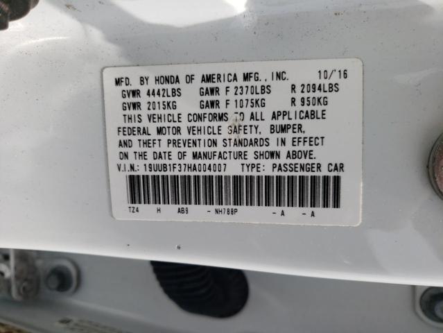 Photo 10 from auction – 2017 ACURA TLX with VIN 19UUB1F37HA004007