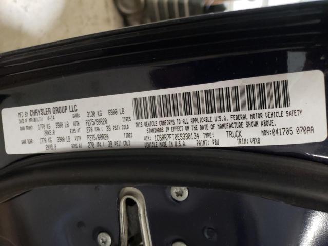 Photo 10 from auction – 2014 RAM 1500 ST with VIN 1C6RR7FT0ES330134