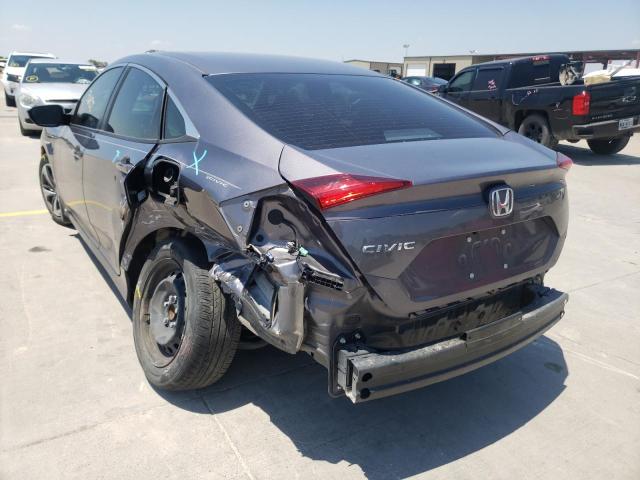 Photo 3 from auction – 2020 HONDA CIVIC LX with VIN 19XFC2F69LE021370
