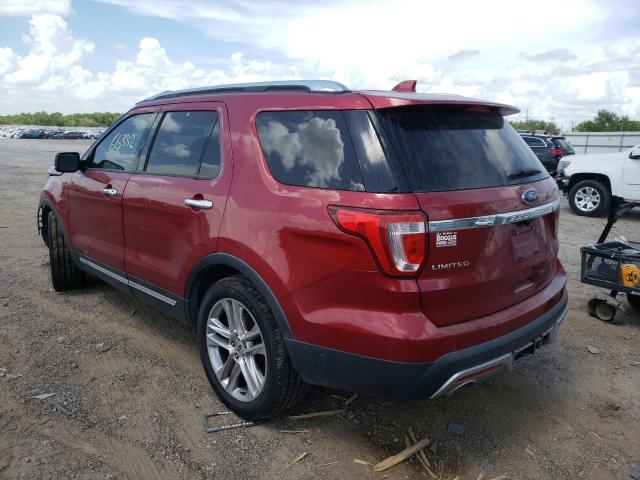 Photo 3 from auction – 2016 FORD EXPLORER L with VIN 1FM5K7F8XGGB04935