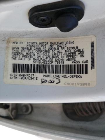 Photo 10 from auction – 2013 TOYOTA COROLLA BA with VIN 5YFBU4EE5DP179849