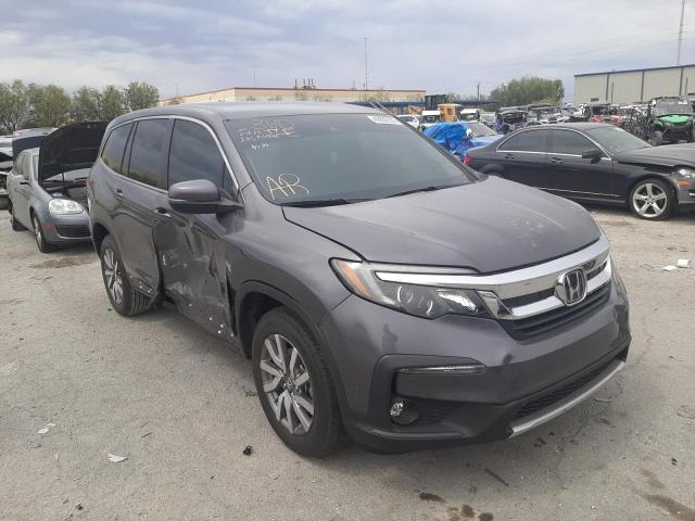 HONDA PILOT EX 2019 with VIN 5FNYF5H32KB010384 - Photo from auction