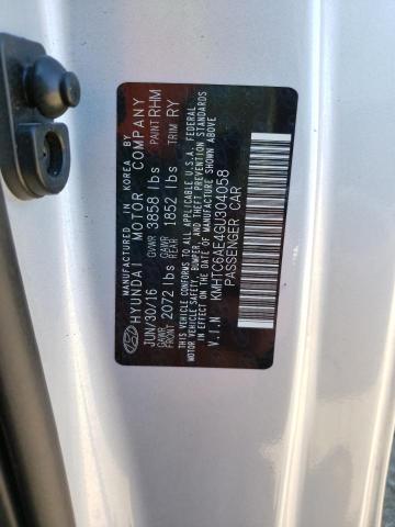Photo 10 from auction – 2016 HYUNDAI VELOSTER T with VIN KMHTC6AE4GU304058