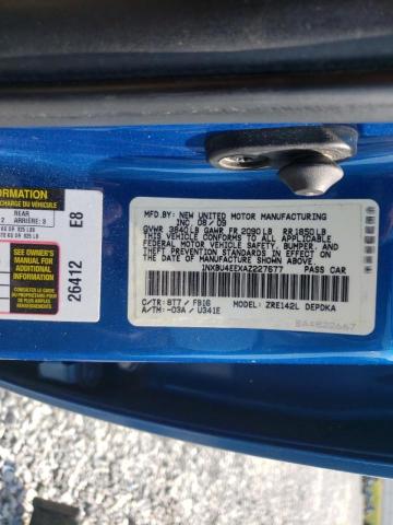 Photo 10 from auction – 2010 TOYOTA COROLLA BA with VIN 1NXBU4EEXAZ227677