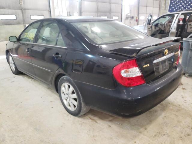 Photo 3 from auction – 2002 TOYOTA CAMRY LE with VIN 4T1BF32K72U034645