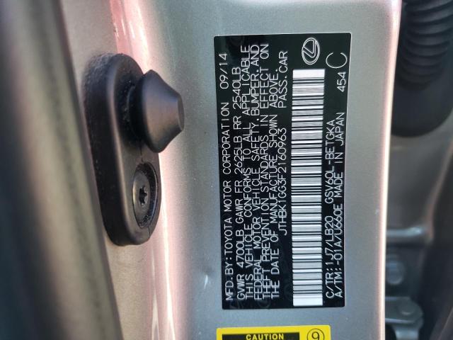 Photo 10 from auction – 2015 LEXUS ES 350 with VIN JTHBK1GG3F2160963