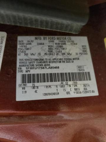 Photo 10 from auction – 2007 FORD EXPEDITION with VIN 1FMFU17587LA85468