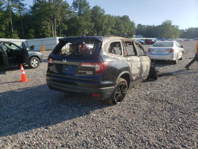 Photo 4 from auction – 2021 HONDA PILOT BLAC with VIN 5FNYF6H72MB009926