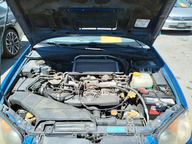 Photo 7 from auction – 2005 SUBARU IMPREZA WR with VIN JF1GG29625G802406