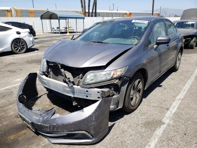 Photo 2 from auction – 2015 HONDA CIVIC LX with VIN 2HGFB2F53FH518807