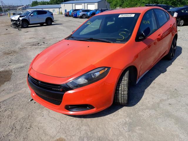 Photo 2 from auction – 2015 DODGE DART SXT with VIN 1C3CDFBB3FD345502