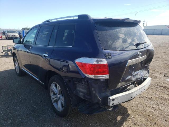 Photo 3 from auction – 2013 TOYOTA HIGHLANDER with VIN 5TDDK3EH8DS275985