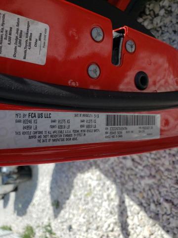 Photo 10 from auction – 2016 DODGE CHALLENGER with VIN 2C3CDZAG7GH254784