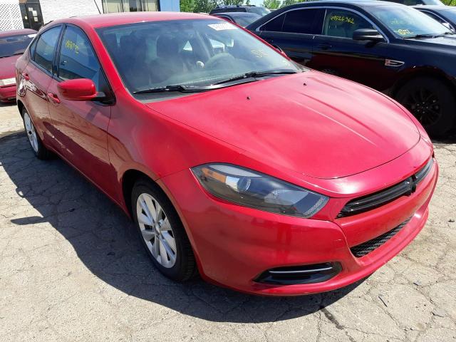 DODGE DART SXT 2014 with VIN 1C3CDFBB3ED877489 - Photo from auction
