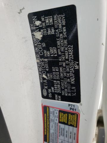 Zdjęcie 10 z aukcji – 2016 KIA SOUL + z VIN KNDJP3A51G7334812