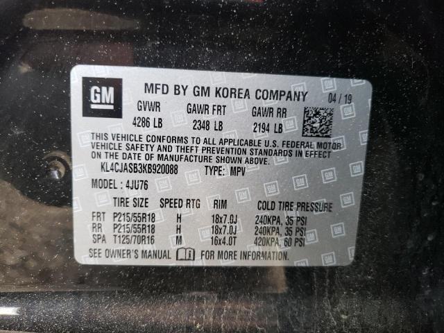 Photo 10 from auction – 2019 BUICK ENCORE PRE with VIN KL4CJASB3KB920088