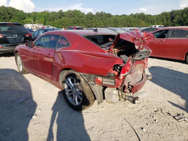 Photo 3 from auction – 2015 CHEVROLET CAMARO LS with VIN 2G1FB1E33F9219880
