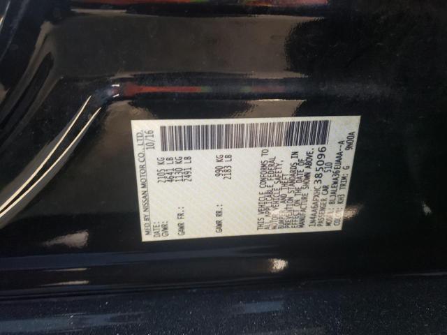 Photo 10 from auction – 2017 NISSAN MAXIMA 3.5 with VIN 1N4AA6APXHC385096