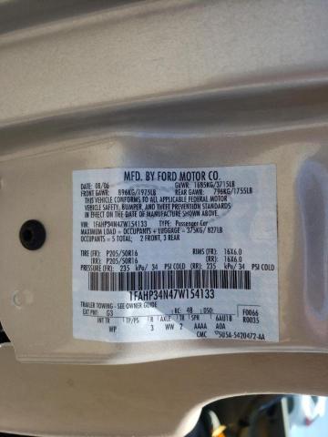 Photo 10 from auction – 2007 FORD FOCUS ZX4 with VIN 1FAHP34N47W154133