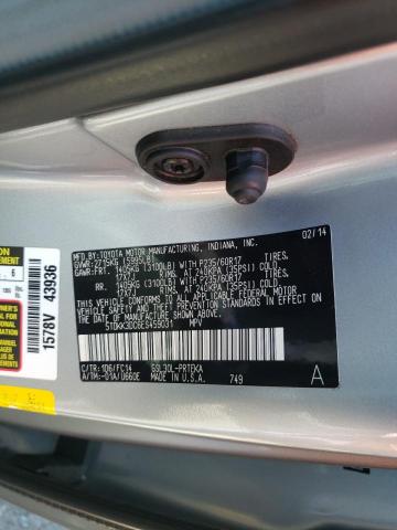 Photo 10 from auction – 2014 TOYOTA SIENNA LE with VIN 5TDKK3DC6ES459031