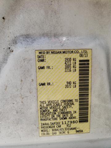 Photo 10 from auction – 2014 NISSAN ALTIMA 2.5 with VIN 1N4AL3AP1EC117980