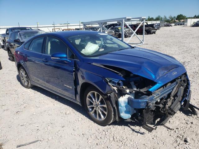 FORD FUSION SE 2017 with VIN 3FA6P0LU9HR302036 - Photo from auction