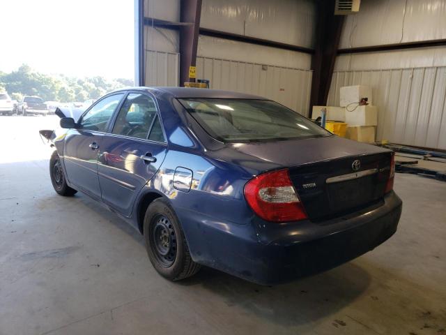 Photo 3 from auction – 2002 TOYOTA CAMRY LE with VIN 4T1BE32K72U609488