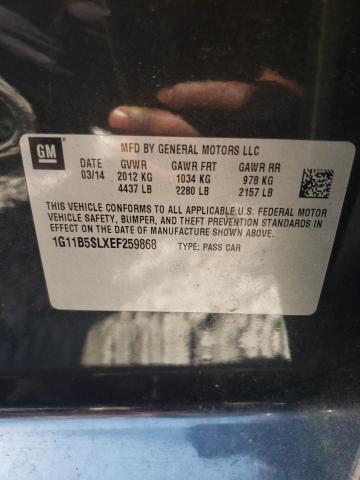 Photo 10 from auction – 2014 CHEVROLET MALIBU LS with VIN 1G11B5SLXEF259868