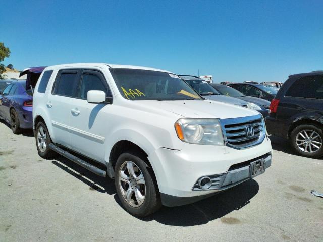 HONDA PILOT EXL 2012 with VIN 5FNYF3H56CB009617 - Photo from auction