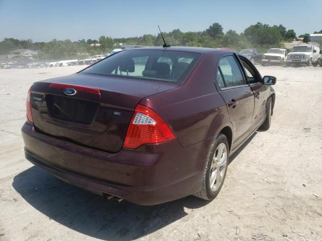 Photo 4 from auction – 2012 FORD FUSION SE with VIN 3FAHP0HA2CR366385
