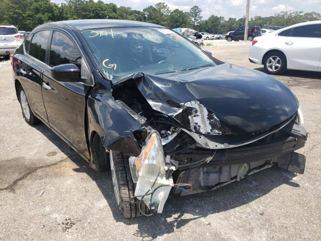 NISSAN SENTRA S 2013 with VIN 3N1AB7AP1DL760985 - Photo from auction