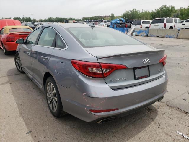 Photo 3 from auction – 2016 HYUNDAI SONATA SPO with VIN 5NPE34AF1GH271203