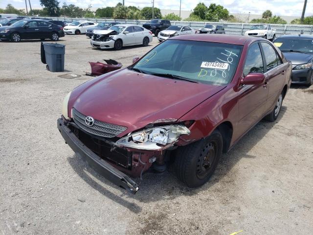 Photo 2 from auction – 2002 TOYOTA CAMRY LE with VIN 4T1BE32K62U582364