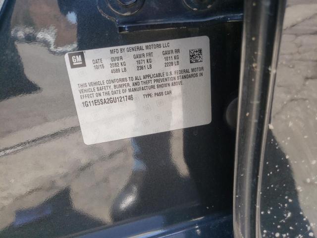 Photo 10 from auction – 2016 CHEVROLET MALIBU LIM with VIN 1G11E5SA2GU121746