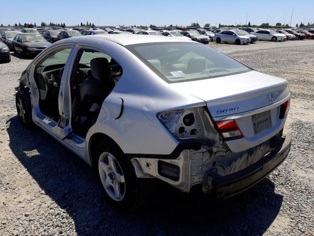 Photo 3 from auction – 2013 HONDA CIVIC LX with VIN 19XFB2F56DE219965