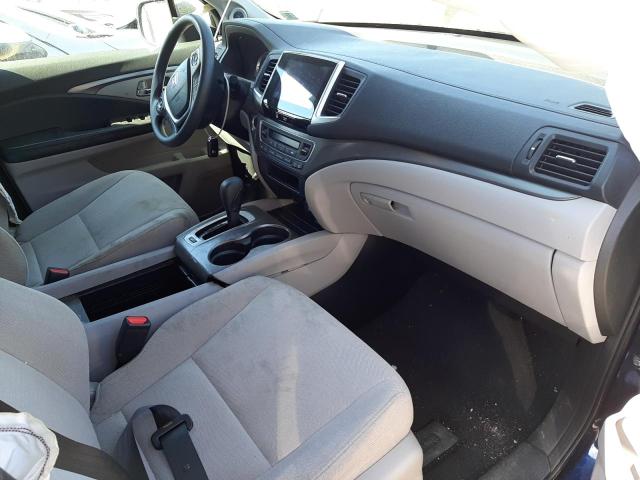 Photo 5 from auction – 2017 HONDA PILOT EX with VIN 5FNYF6H39HB036222