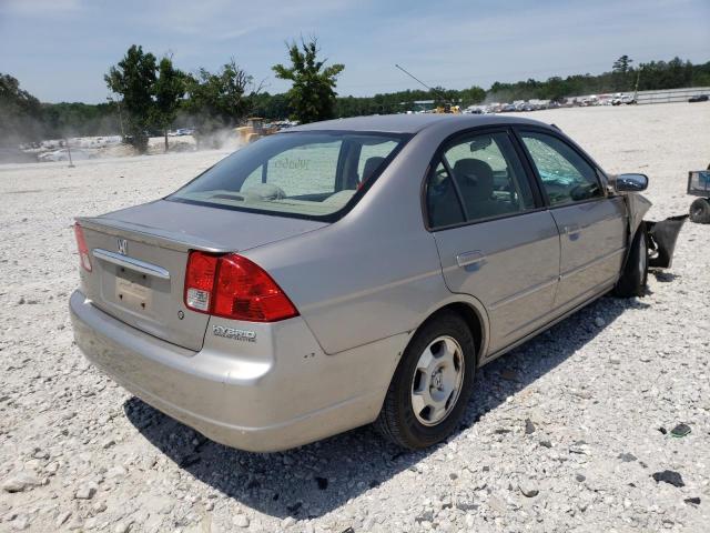 Photo 4 from auction – 2003 HONDA CIVIC HYBR with VIN JHMES95653S018020