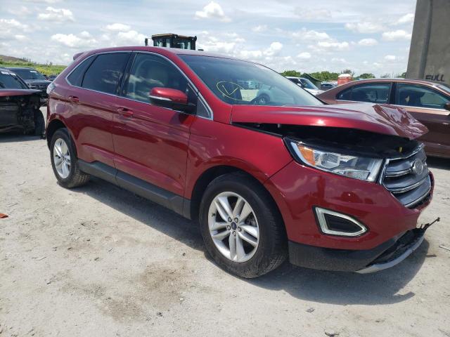 FORD EDGE SEL 2016 with VIN 2FMPK3J9XGBB70880 - Photo from auction