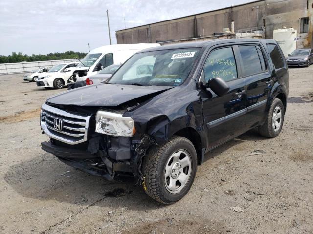 Photo 2 from auction – 2014 HONDA PILOT LX with VIN 5FNYF3H22EB014287