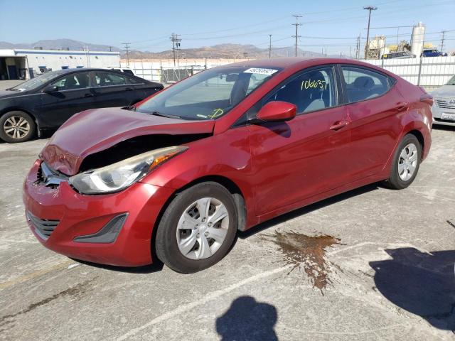 Photo 2 from auction – 2016 HYUNDAI ELANTRA SE with VIN 5NPDH4AE3GH697219
