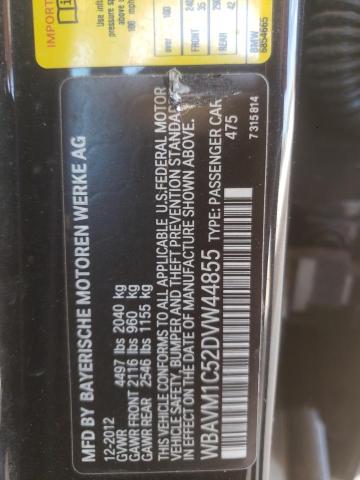 Photo 10 from auction – 2013 BMW X1 SDRIVE2 with VIN WBAVM1C52DVW44855