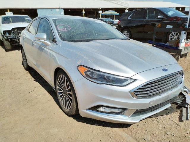 FORD FUSION SE 2017 with VIN 3FA6P0HDXHR343607 - Photo from auction