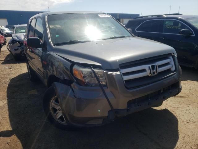 HONDA PILOT LX 2007 with VIN 2HKYF18197H535913 - Photo from auction