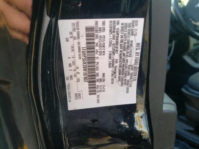 Photo 10 from auction – 2011 FORD FOCUS SES with VIN 1FAHP3GN3BW187807