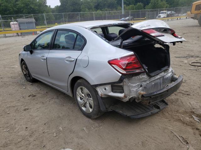 Photo 3 from auction – 2015 HONDA CIVIC LX with VIN 19XFB2F51FE213963